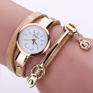 Luxury Brand Leather Quartz Watch Women Ladies Casual Fashion Bracelet Wrist Watch Wristwatches Clock Relogio Feminino Female