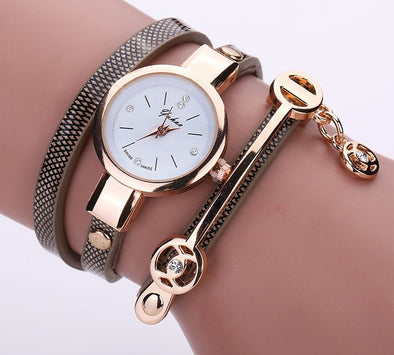 Luxury Brand Leather Quartz Watch Women Ladies Casual Fashion Bracelet Wrist Watch Wristwatches Clock Relogio Feminino Female