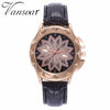 Best Selling Fashion Women Rose Gold Flower Rhinestone Watch Luxury Casual Female Quartz Watch Relogio Feminino Drop Shipping