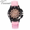 Best Selling Fashion Women Rose Gold Flower Rhinestone Watch Luxury Casual Female Quartz Watch Relogio Feminino Drop Shipping