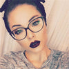 Spectacle frame cat eye Glasses frame clear lens 2018 Women brand Eyewear optical frames myopia nerd black red eyeglasses frame