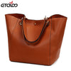 Leather Handbags Big Women Bag 2PCS/Set High Quality Casual Female Bags Trunk Tote Shoulder Bag Ladies Large Bolsos