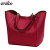 Leather Handbags Big Women Bag 2PCS/Set High Quality Casual Female Bags Trunk Tote Shoulder Bag Ladies Large Bolsos