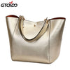 Leather Handbags Big Women Bag 2PCS/Set High Quality Casual Female Bags Trunk Tote Shoulder Bag Ladies Large Bolsos