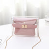 Women PVC clear bag satchel bag Fashion Transparent Shoulder Crossbody Bags Ladies Messenger Casual Shopping Small Handbags